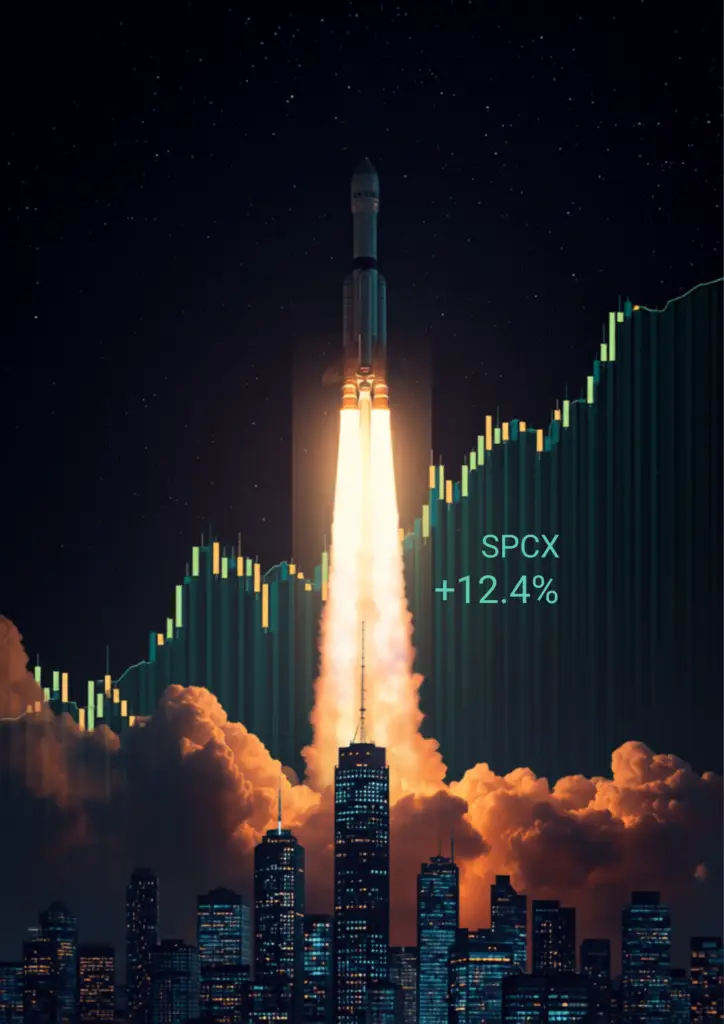 Décollage de l'action SPace X en 2026